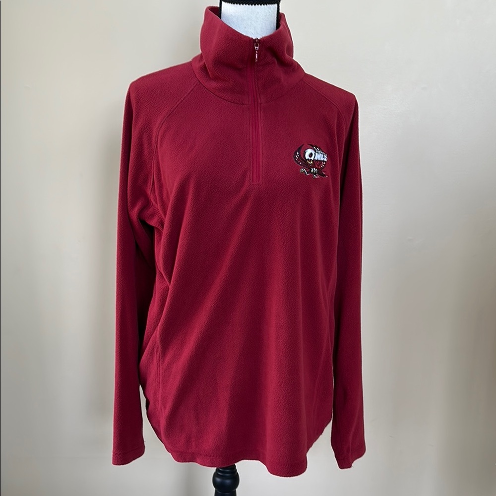 Temple Owls Quarter-Zip Columbia Pullover
